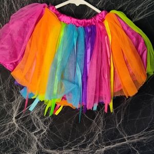 Rainbow skirt for kids